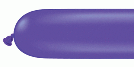 Purple Violet 260q Qualatex Modelling Balloons (100)