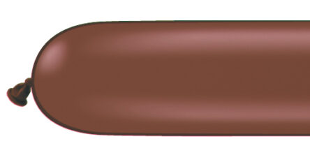 Chocolate Brown 260q Qualatex Modelling Balloons (100)