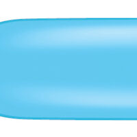 Pale Blue 260q Qualatex Modelling Balloons (100)