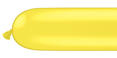 Yellow 260q Qualatex Modelling Balloons (100)