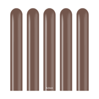 KALISAN Chocolate Brown 260 Modelling Balloons (100)