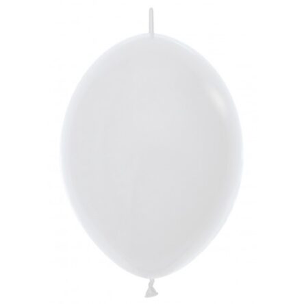 Sempertex White 12" LOL Balloons (50)