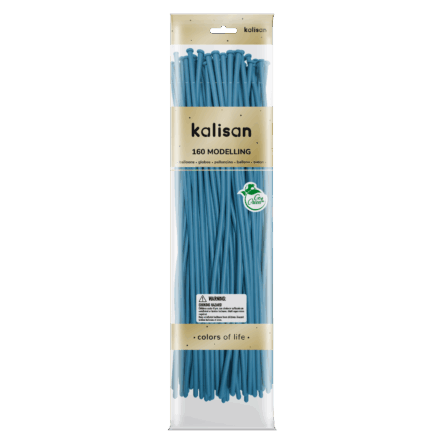 Kalisan Baby Blue 160 Nozzle Up Modelling Balloons