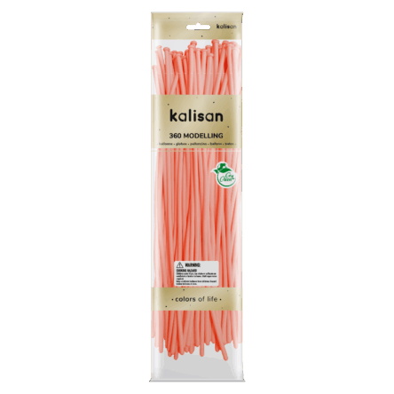Kalisan Baby Pink 160 Nozzle Up Modelling Balloons