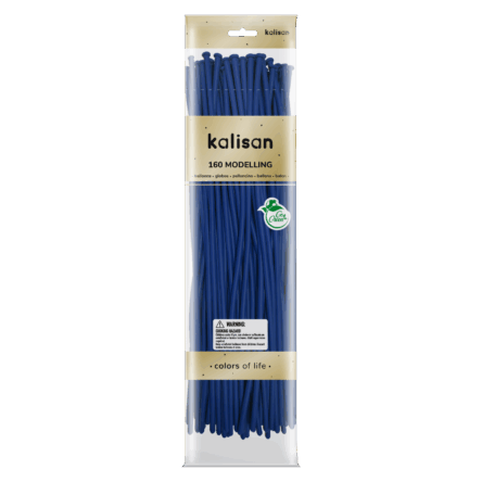 Kalisan Blue 160 Nozzle Up Modelling Balloons