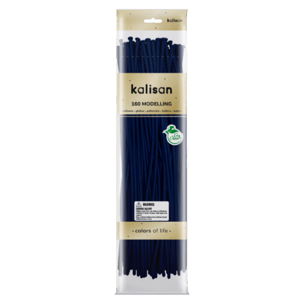 Kalisan Dark Blue 160 Nozzle Up Modelling Balloons