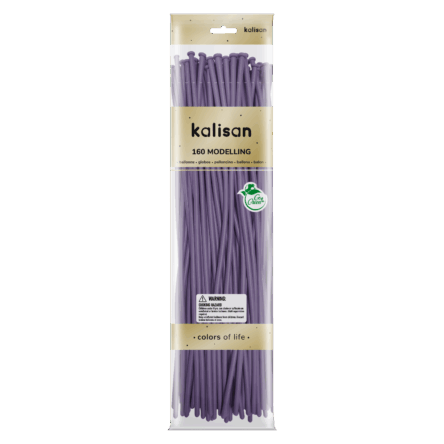 Kalisan Lilac 160 Nozzle Up Modelling Balloons