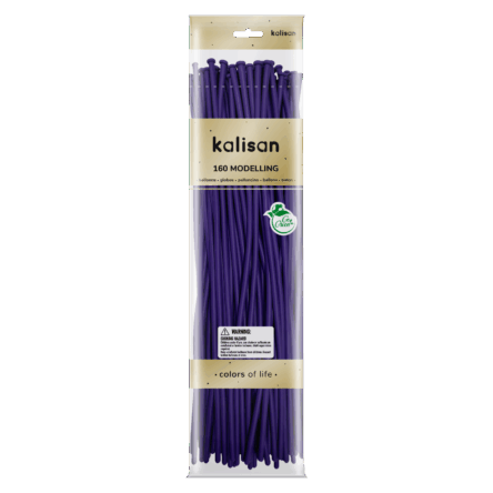 Kalisan Violet 160 Nozzle Up Modelling Balloons