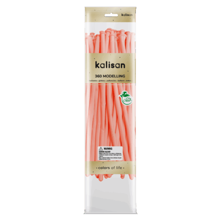 Kalisan Baby Pink 360 Nozzle Up Modelling Balloons