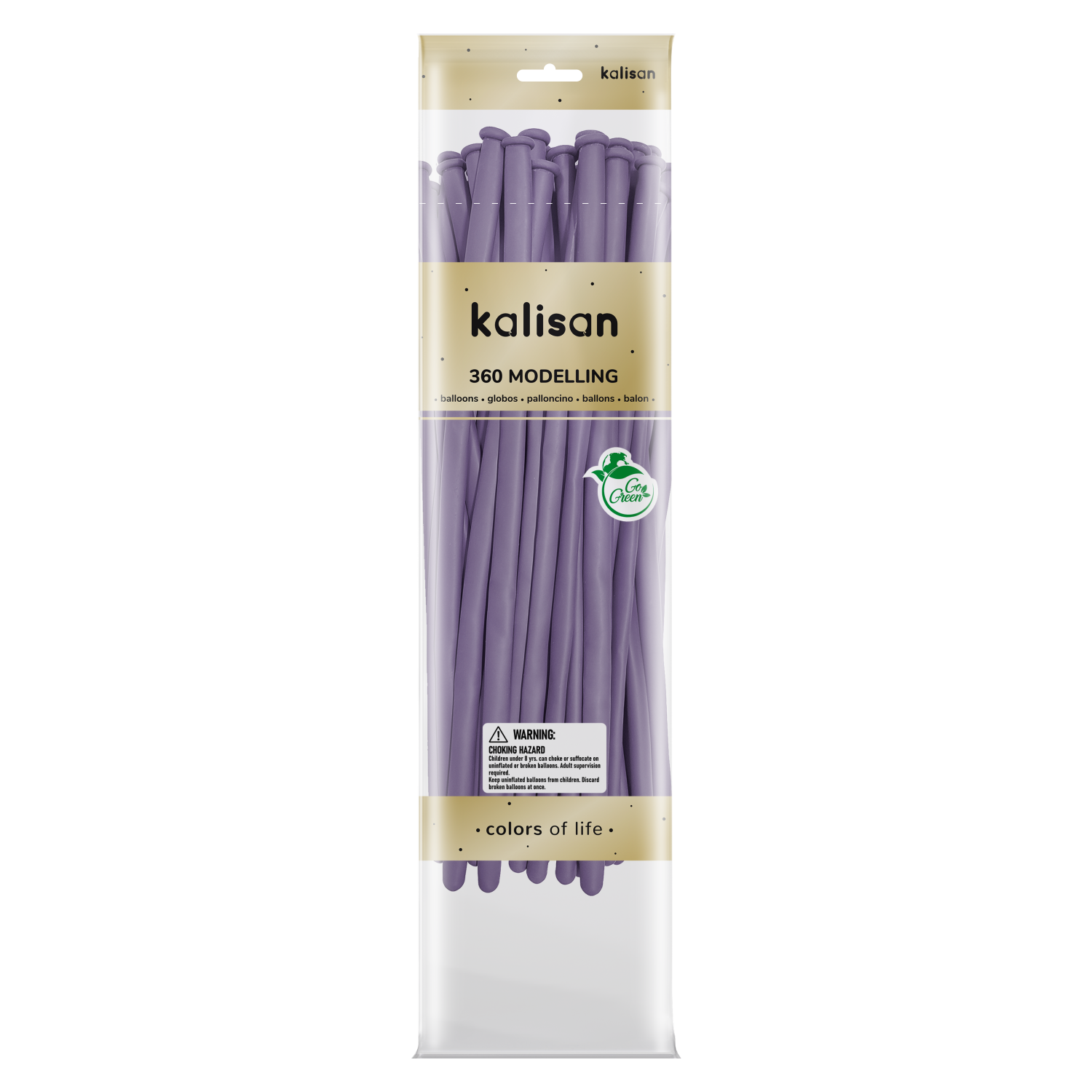 Kalisan Lilac 360 Nozzle Up Modelling Balloons