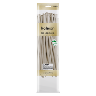 Kalisan White Retro 360 Nozzle Up Modelling Balloons