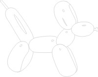 Sempertex 160 Clear Modelling Balloons (80) Nozzle-Up