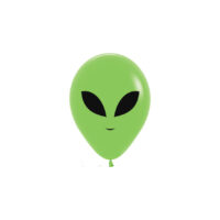Sempertex 5" Round Alien Print Balloons (50)
